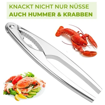 Louskáček/otvírák na ořechy na všechny druhy ořechů, 17 cm