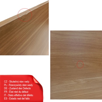 Stolová doska PR1408-Maple, 140 x 80 cm, javor - B