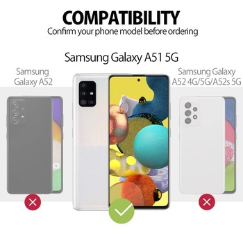 Puzdro MyGadget pre Samsung Galaxy A51 5G - Dvojvrstvové puzdro na telefón s ochranou fotoaparátu -