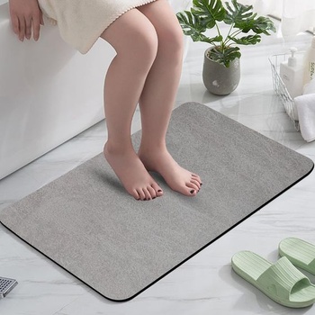 Kúpeľňová predložka, kúpeľňový koberec, kamenná predložka, protišmyková kúpeľňová predložka, 40