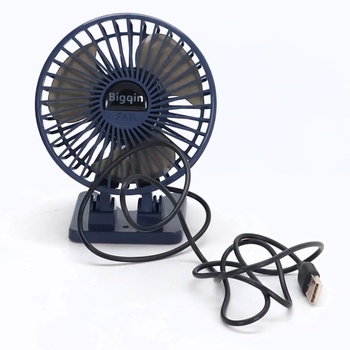USB ventilátor, mini stolný ventilátor s 3 rýchlosťami, prenosný malý ventilátor do kancelárie,