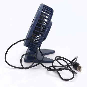 USB ventilátor, mini stolný ventilátor s 3 rýchlosťami, prenosný malý ventilátor do kancelárie,
