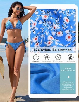 Dámska bikinová sada UMIPUBO, sexy dvojdielne plavky, trojuholníkový ramienkový výstrih, nastaviteľný