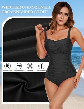 Dámske plavky Durio s reguláciou bruška, pre ženy, zavinovací strih, push-up, jednodielne, sexy,