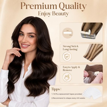Vlasové prodlužování Rich Choices 60cm 10ks