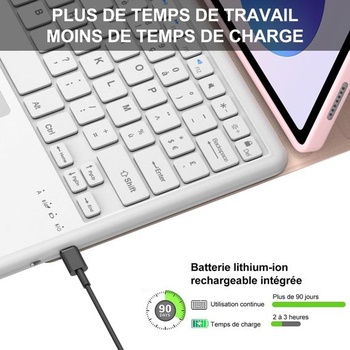 Pouzdro IVEOPPE s klávesnicí pro Redmi Pad 2 Pro/Xiaomi Redmi Pad Pro 12,1 palce, odnímatelná