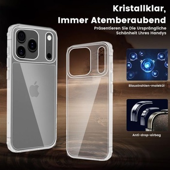 Puzdro na iPhone 17 Pro Max, nárazuvzdorné, odolné proti poškriabaniu, extrémne odolné ochranné