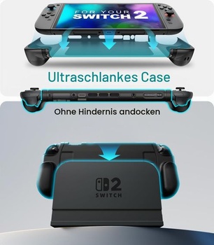 Dokovací pouzdro TiMOVO pro Nintendo Switch 2 2025, černé