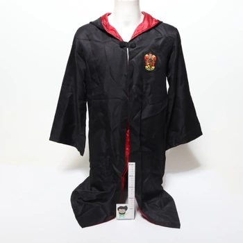 Kitimi kouzelný župan, plášť, 4ks kostým čaroděje cosplay pro dospělé, s pláštěnkou, kouzelnou