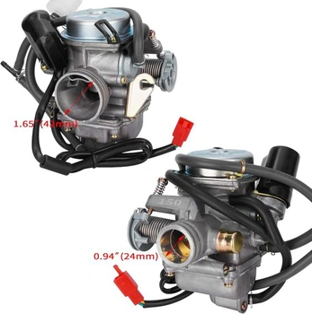 Karburátor PD24J 24 mm | pro čtyřtaktní motory GY6 125 ccm 150 ccm, čtyřkolky, motokáry, skútry,
