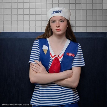 Kostým Cinereplicas Stranger Things - Robin Buckley Shoveling Ahoy - M/L - Oficiálna licencia