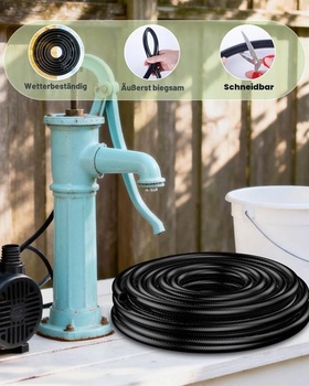 Hadica Pawfly pre kvapkovú závlahu 13/16 mm (rola 7,6 m), flexibilné PVC hlavné potrubie pre