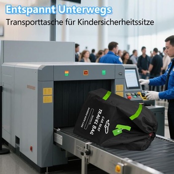 Prepravná taška WanderGo pre detskú autosedačku, kočík alebo kočík - Ochranný kryt pre použitie