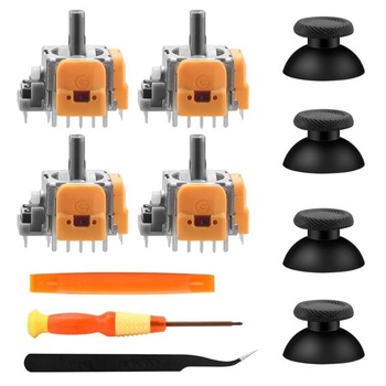 Sada 4 joystickov s Hallovým efektom pre ovládače…