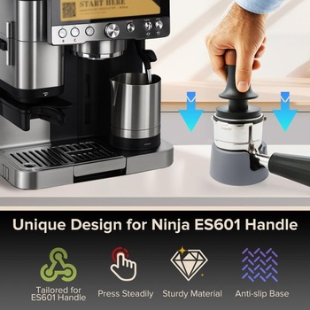 Silikónová tamper stanica pre Ninja Luxe Cafe ES601EU/ES701EU, šedá, 1 kus