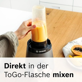 Stolní mixér Bosch, výrobník smoothie, 30 000 ot./min, 1200 W, vylepšená verze, nerezové nože,