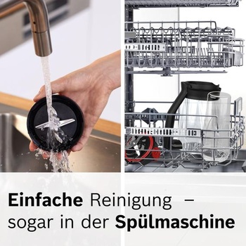 Stolní mixér Bosch, výrobník smoothie, 30 000 ot./min, 1200 W, vylepšená verze, nerezové nože,