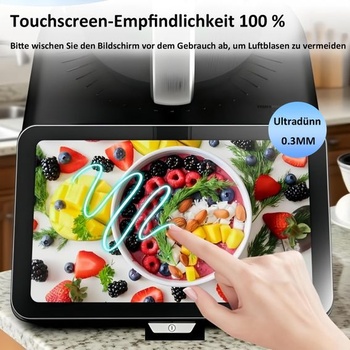 Balenie 2 ks ochranných fólií z tvrdeného skla TM7, príslušenstvo k Thermomixu TM7, ochranná fólia