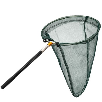 Sieťka na motýle Kingrol s krúžkom 30 cm, hĺbkou 50 cm, výsuvnou rukoväťou až do 147 cm - odolná a