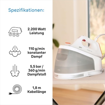 Braun CareStyle 1 Pro parní žehlička