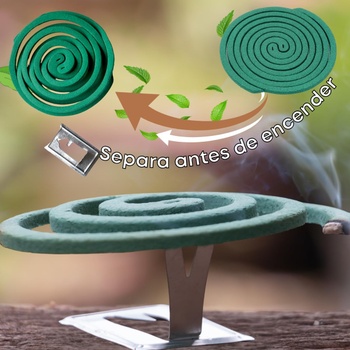 Špirály proti komárom moem&an s citronelou a citrónom