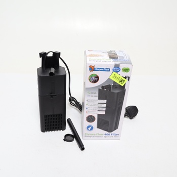 Akvarijný filter Superfish Corner-Flow 400, čierny