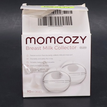 Momcozy 90ml zberné návleky na materské mlieko, opakovane použiteľné zberné návleky na materské
