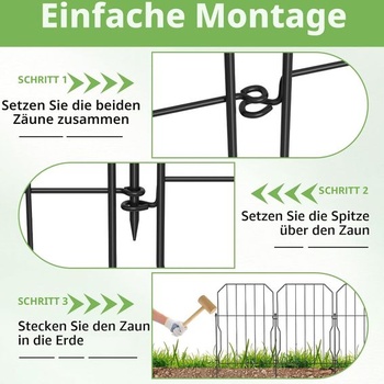 Zahradní plot WELDUN WD-DF-D25
