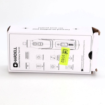 Akumulátorový rotačný nástroj s 80 kusmi príslušenstva - mini elektrická brúska s batériou 4000 mAh,