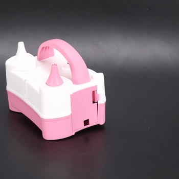 HELESIN elektrická balónková pumpa, přenosná elektrická balónová pumpa dmychadlo s dvojitou tryskou
