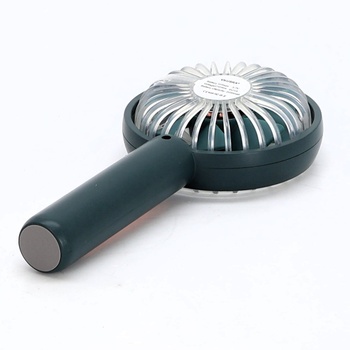 Ručný ventilátor VKUSRA, malý ručný ventilátor s dobíjacou technológiou so 4 rýchlosťami vetra a