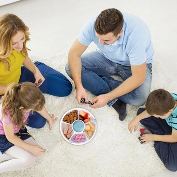 Penbinmall Snack Spinner otočný úložný priestor, organizér na malé ovocie, prenosný organizér na