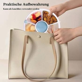 Penbinmall Snack Spinner otočný úložný prostor, organizér na malé ovoce, přenosný organizér na