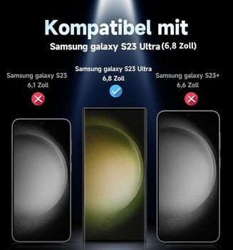 MAGIC JOHN 2dielna ultra flexibilná PET ochranná fólia na displej pre Samsung Galaxy S23 (6,8