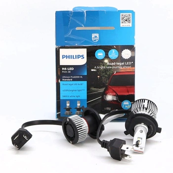 Štandardná žiarovka LED svetlometu H4 Philips Ultinon Pro6000 so schválením pre cestnú premávku*, o