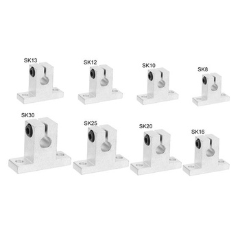 PATIKIL SK30 Hliníkový upínací vodítko pro lineární tyč, 2 kusy pro hřídel o průměru 30 mm