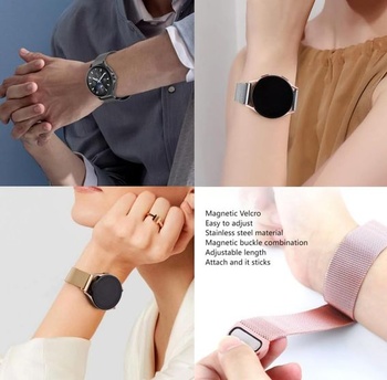18mm náhradný remienok pre Huawei Watch GT 5 GT4 Pro 42 41mm, Honor S1, OPPO Watch X2 mini, Ticwatch