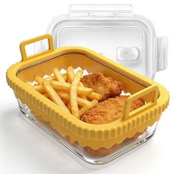 Zapékací mísa, horkovzdušná fritéza, skleněná mísa s…