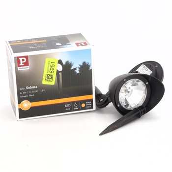 Paulmann 94873 Solárne LED bodové svetlo Solena IP44 3000K 2lm Čierne