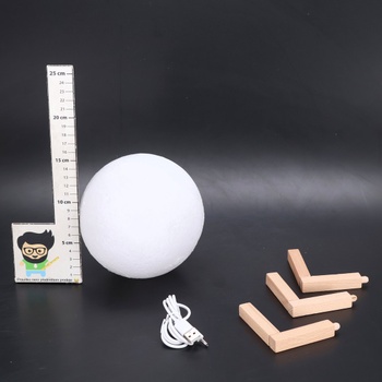 3D Mesačná lampa 15 cm EXTSUD