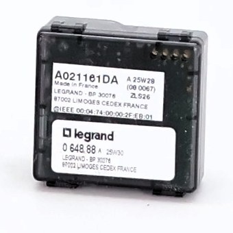 Bezdrôtový mikromodul Legrand 64888 čierny