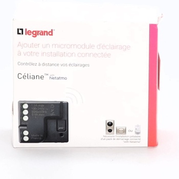 Bezdrôtový mikromodul Legrand 64888 čierny