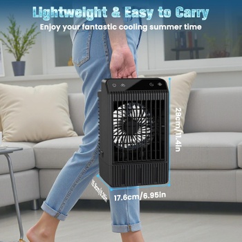 Prenosná klimatizácia Tiptop Home 11W čierna
