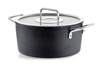 Fissler Adamantový/hliníkový hrnec (Ø 24 cm, 4,9 l) Hrnce s nepřilnavým povrchem a skleněnou