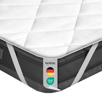 Chránič matraca Komfortec Soft 200x200 cm | Priedušný a mäkký poťah na matrac | Certifikácia Oeko-TEX