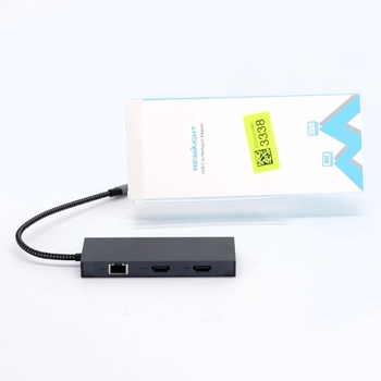 Dokovacia stanica pre notebooky a dva monitory, adaptér Newmight Dual HDMI pre 2 monitory s 2 HDMI