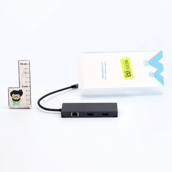Dokovacia stanica pre notebooky a dva monitory, adaptér Newmight Dual HDMI pre 2 monitory s 2 HDMI