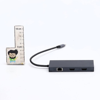 Dokovací stanice pro notebooky a dva monitory, adaptér Newmight Dual HDMI pro 2 monitory s 2 HDMI