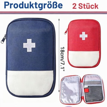 2x Mini lekárnička, lekárnička, prázdna lekárnička