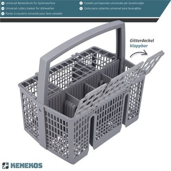 Myčka nádobí s košem na příbory Kenekos kompatibilní s Bosch Siemens Neff